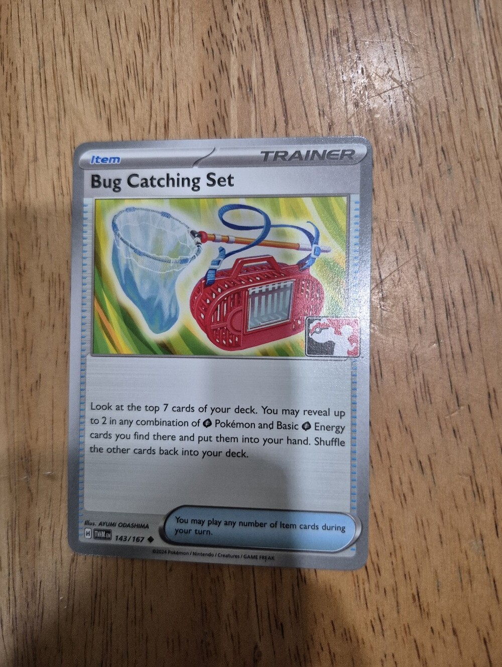 QTY 3 Pokémon Trainer Card Bug Catching Set